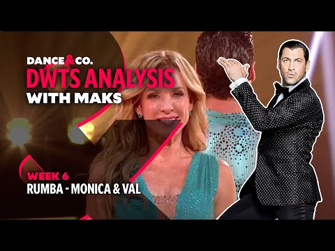 DWTS ANALYSIS: Week 6 - Monica Aldama & Valentin Chmerkovskiy's Rumba