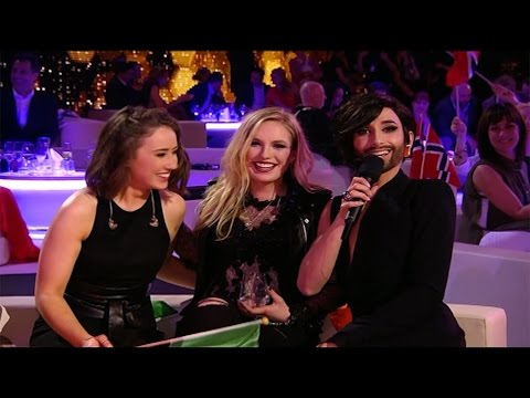 Molly Sterling chats to Conchita Wurst in the Eurovision Greenroom | RTÉ2