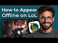 How To Appear Offline In League Of Legends Offline Status On LoL