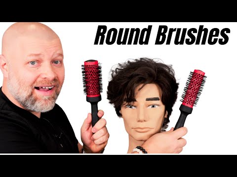 How to Use a Round Brush - TheSalonGuy