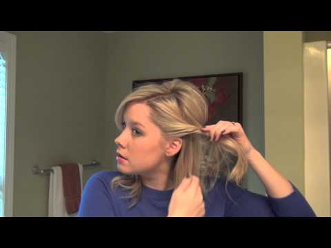 Real Simple Holiday Hair Tutorial Video: Half-Up