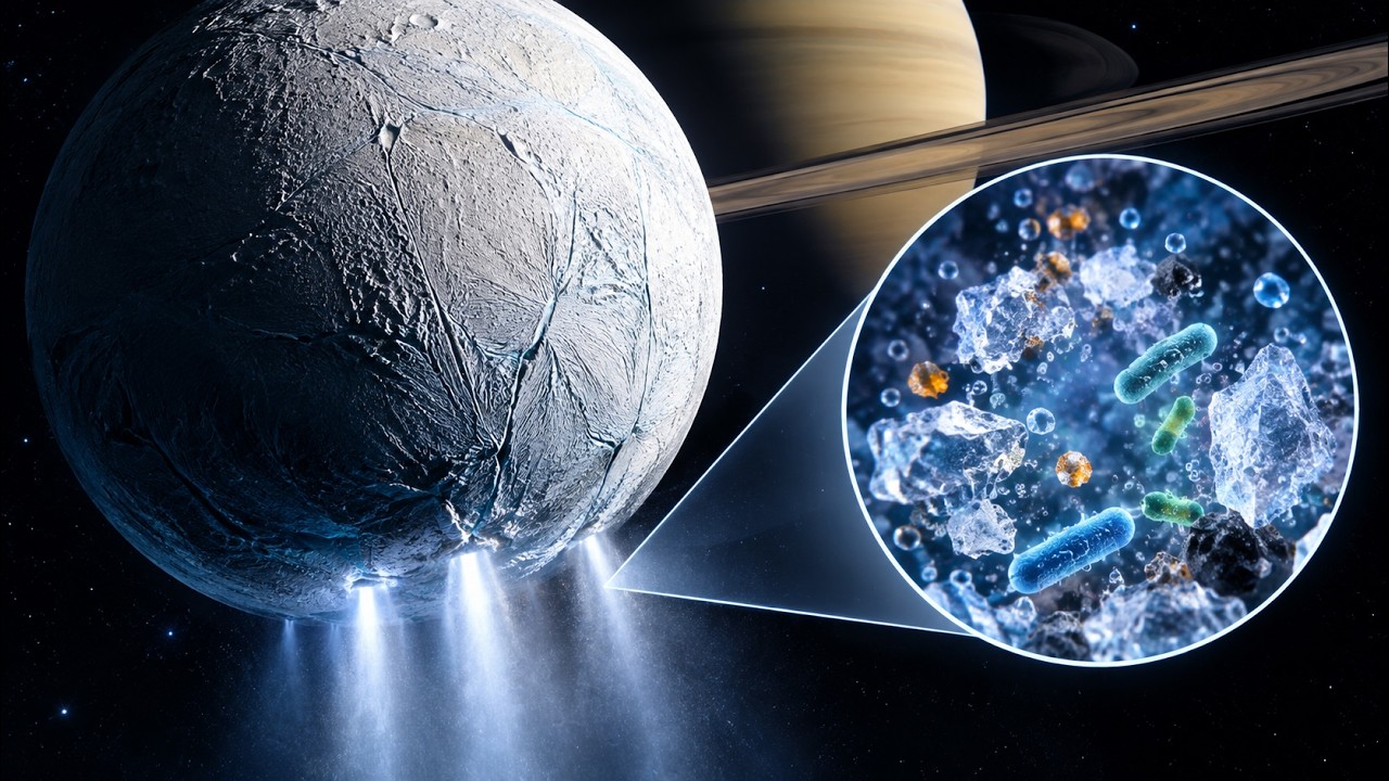 Los microbios podrían sobrevivir en Encélado, la luna de Saturno. Creemos poder encontrarlos!