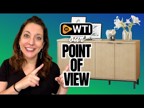 55” Fluted Sideboard Buffet Storage Cabinet - WTI product video review