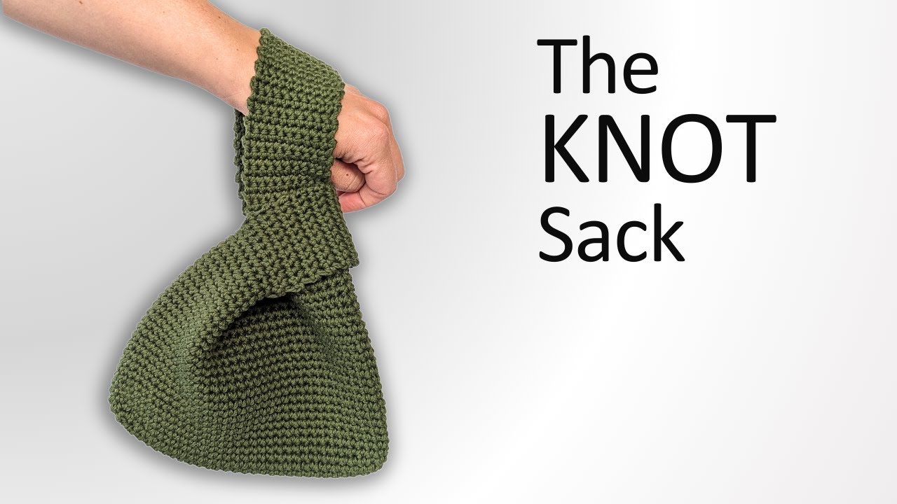 Japanese Knot Bag Pattern | How to Crochet Bag Pattern