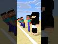 HELP Herobrine Wins The Sprint Race And Touch The Mystery Bedrock #mashle #shorts #trending #anime