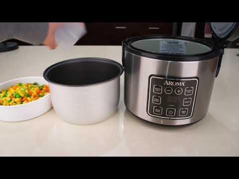 Amazoncom AROMA Digital Rice Cooker 4-Cup (Uncooked)  8-Cup (Cooked) Steamer Grain Cooker|Shoppingya