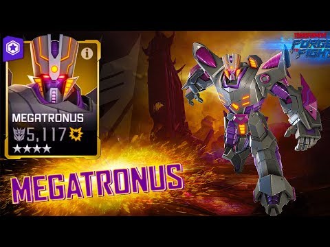 Rank 5 Megatronus Abilities, Synergies & Gameplay! - Transformers: Forged To Fight
