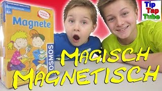 Magnete Experimentier Set Kosmos Spielzeug Video spielerisch die Welt entdecken Physik Kinderkanal