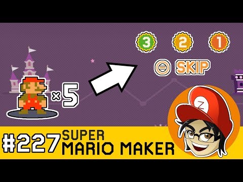 100 Mario 5 Lives Super Expert Challenge | Super Mario Maker Part 227