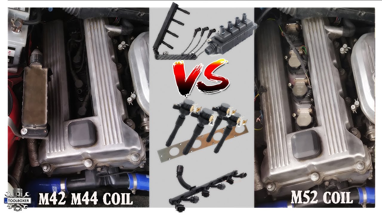 M42 - M44 coil on plug conversion M52 🔥🤟🏼