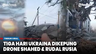Download lagu Ukraine in ruins, Russia rains ballistic missiles and Shahed drones for three consecutive days mp3