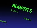 FANMADE Nickelodeon 96 98 Menus Balloon Dog Oh Yeah Cartoons To Rugrats