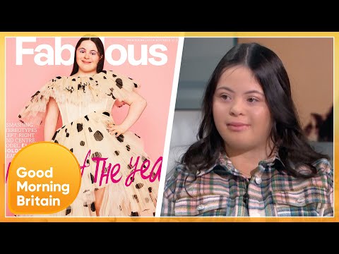 The Inspiring British Model Who Has Broken Down Stereotypes Modelling With Downs Syndrome | GMB