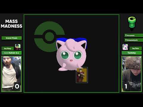 Mass Madness 54 SSBM - MATE | Kalvar [L] (Marth) vs. Tommy (Jigglypuff) - Melee GF