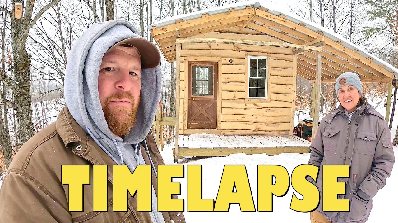 Full Build - Mini Cabin Start to Finish