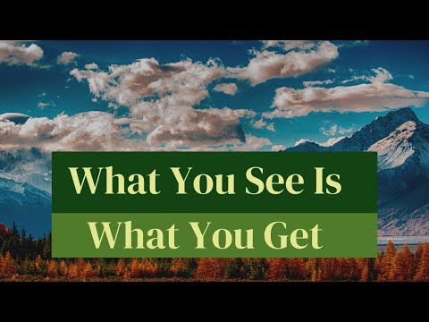 What You See Is What You Get | Genesis 13:14-15