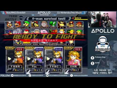 Apollo II: Doubles - Grand Finals: Slox/RNG|Swedish vs. DJ Nintendo/The Moon