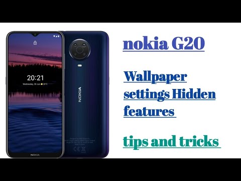 nokia G20 Wallpaper settings Hidden features how to use