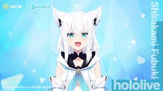 白上フブキコメント到着！🌽#荒野行動 × #ホロライブ🌽