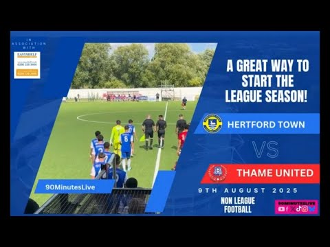 Match highlights of Hertford Town v Thame United #football #nonleague #goals