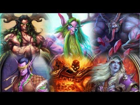 Frases HS Libro de los héroes (Malfurion) - Cenarius, Illidan, Xavius, Sylvanas... - Castellano