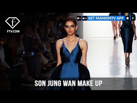 New York Fashion Week Spring/Summer 2018 - Son Jung Wan Make Up | FashionTV