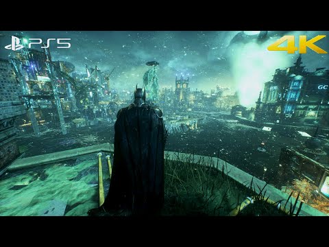 PS5™ Batman Arkham Knight | Stealth and Combat Gameplay (4K HDR)