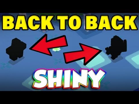 BACK TO BACK SHINY POKEMON REACTION In Pokemon Quest!