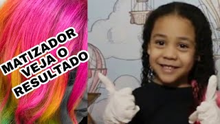 Tonalizando os cabelos com Matizador Capilar