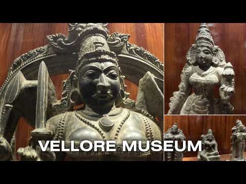 Vellore Museum Full Tour 🏛️ | Hidden History Inside Vellore Fort | Rare Sculptures & Artifacts