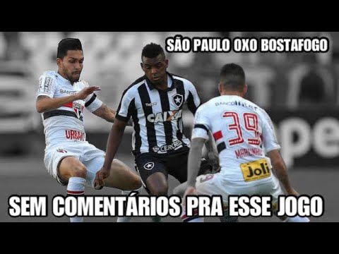 SÃO PAULO 0 X 0 BOTAFOGO NARRAÇÃO DA ZUEIRA - BRASILEIRÃO 2017