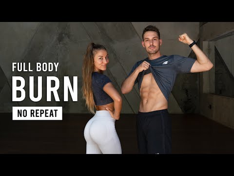 30 Min Full Body HIIT Workout For Fat Burn & Cardio | Burn 500 Calories (No Repeat, No Equipment)