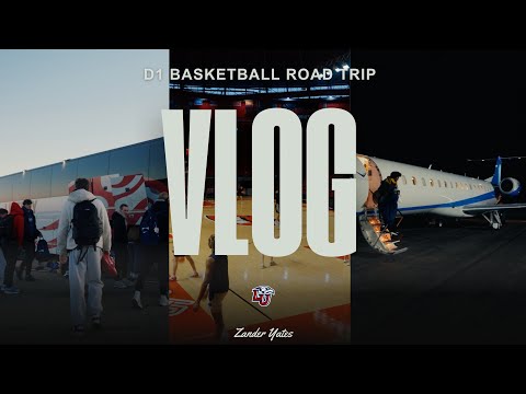 A REALISTIC DAY IN THE LIFE OF A D1 BASKETBALL PLAYER | Road Game Edition