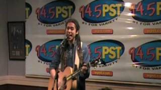 Jason Castro performs "Let's Just Fall In Love Again" in the PST Live Lounge