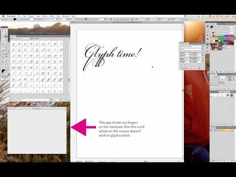 Dammit Adobe, why are glyphs so dumb in your software?