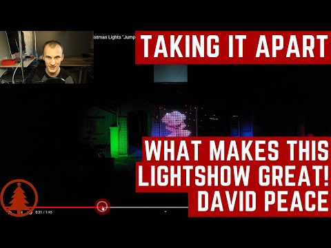 David Peace - Taking it apart - What Makes This Lightshow Great?