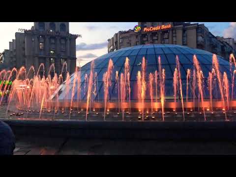 Kiev fountains 2018 incredible)