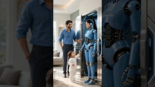 Download lagu Awakening of the robot to save the jealous wife! #animation #aianimation #cartoon #funny #robot #ai mp3