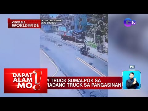 Pagnanakaw, na-hulicam; Delivery truck, sumalpok (May 13, 2024) Dapat Alam Mo!