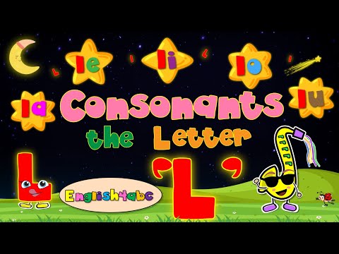 Consonants / The Letter Ll / Phonics Song / Short Vowels