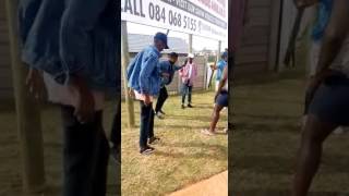 Mahube guys dancing to senya ke tla patela