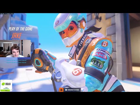 POTG! JAKE INSANE TRACER GAMEPLAY OVERWACTH 2 SEASON 3