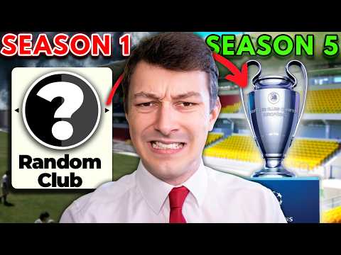 Can I Win UCL in 5 Seasons With a Random Team?