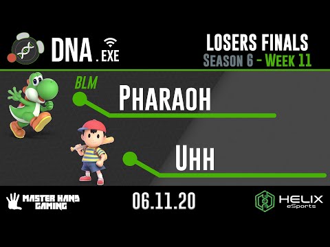 DNA.EXE S6:W11 - BLM | Pharaoh (Yoshi) Vs. Uhh (Ness) - Losers Finals