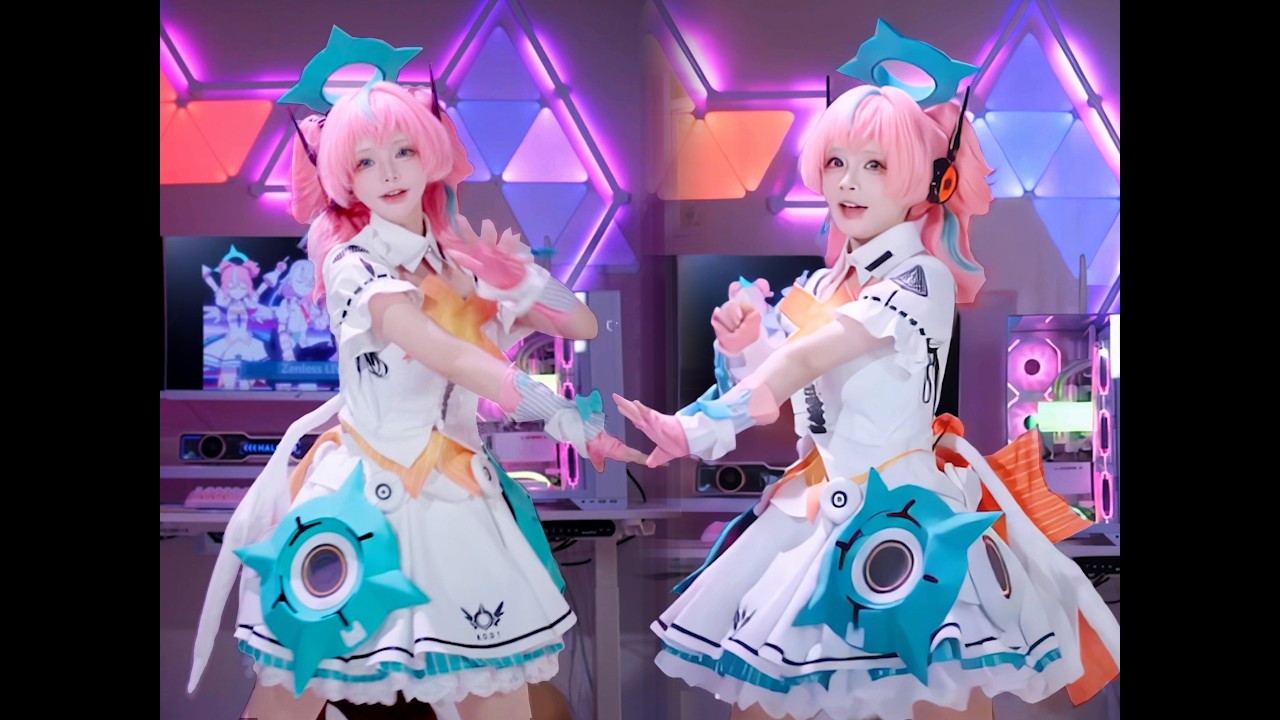 Real on the left, AI on the right。