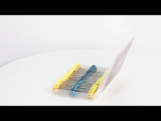 Vídeo relacionado con BOJACK Surtido de resistencias de 1 ohmio, 1 m ohmios, 1/4 W, kit de resistencia de película de carbono (25 valores, 1000 unidades)