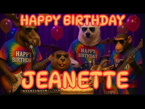 Happy Birthday Jeanette