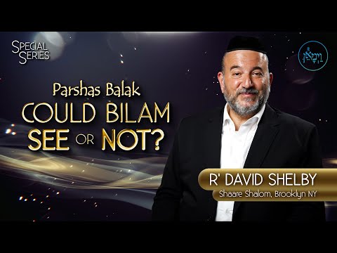 Special Series - Could Bilam See or Not | Rabbi David Shelby