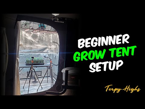 , title : 'Building a Complete Grow Tent Setup for Beginners Everything NEEDED!'