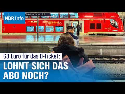 Deutschlandticket wird teurer | NDR Info